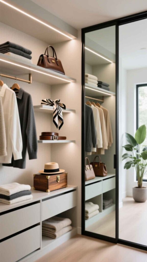 Small Walk-In Closet Ideas