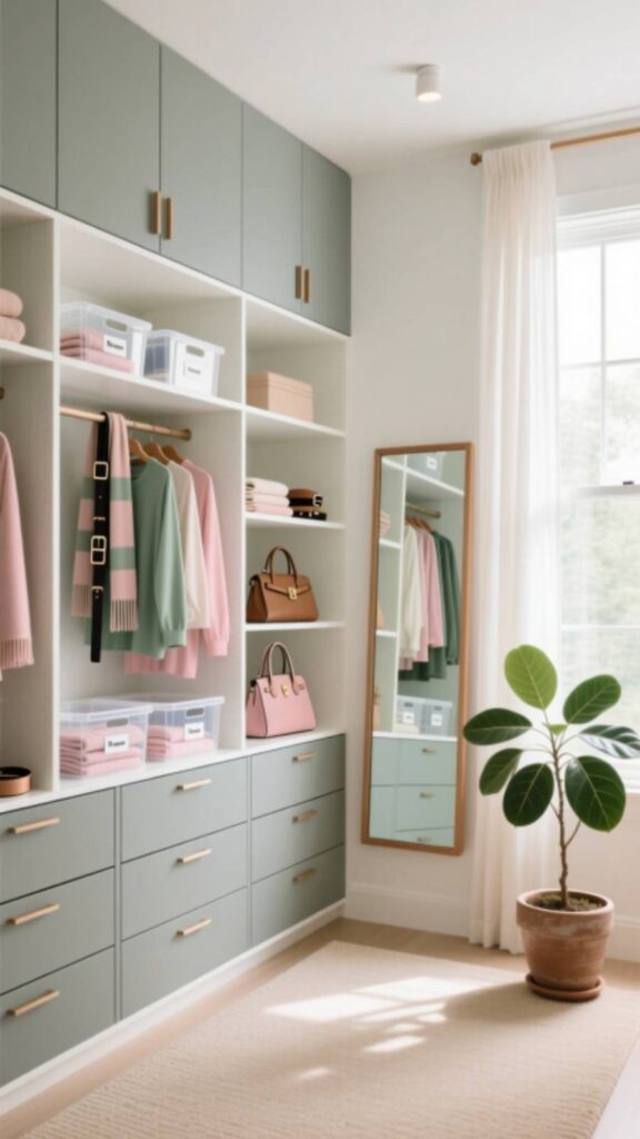 Budget-Friendly Walk-In Closet