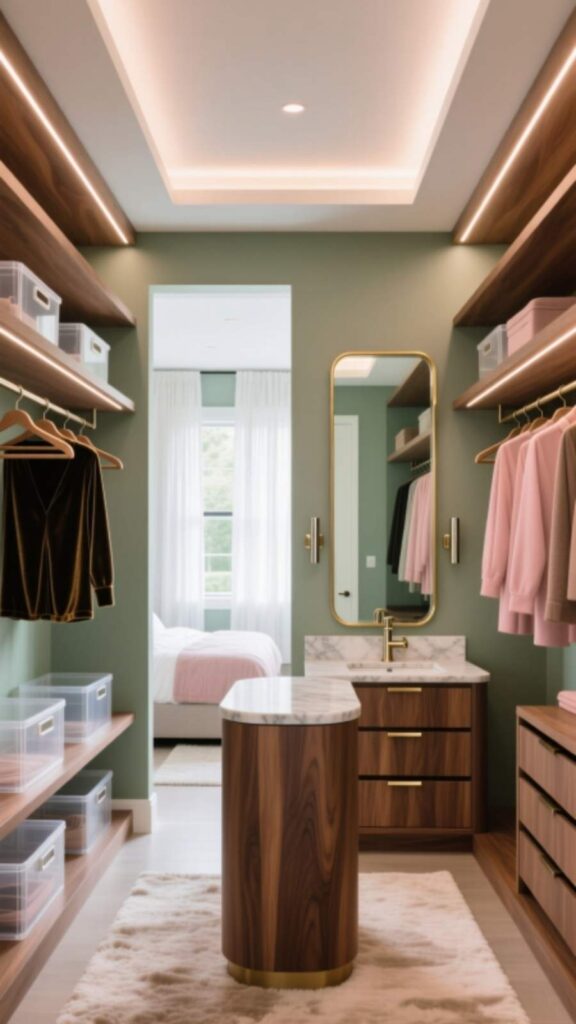 Custom Walk-In Closet Design
