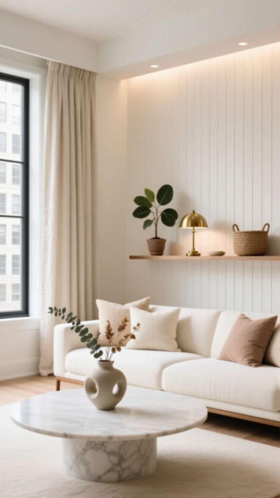 White and Beige Neutral Palette