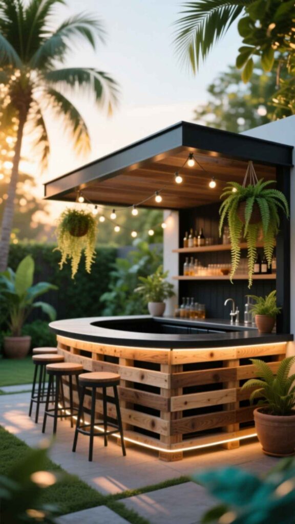 Pallet Bar Design