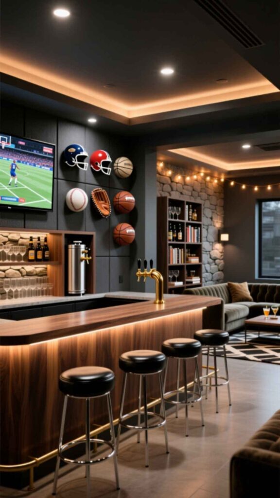 Sports Bar Setup