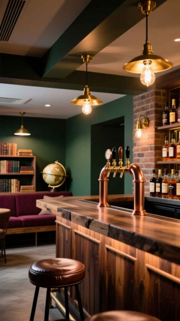 Classic Pub-Style Bar