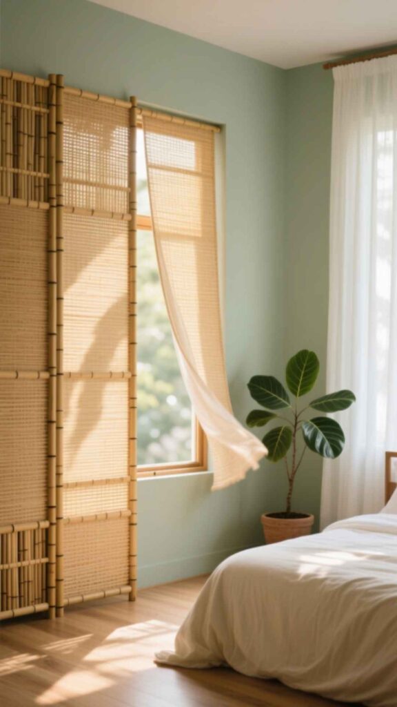 Bamboo or Woven Shades