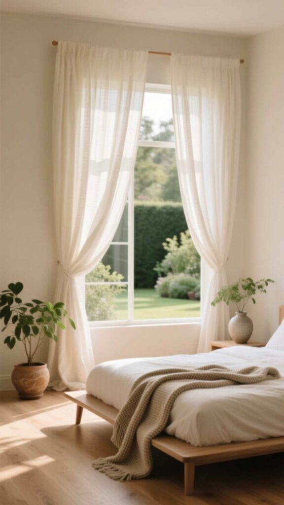 Linen Curtains for a Relaxed Look