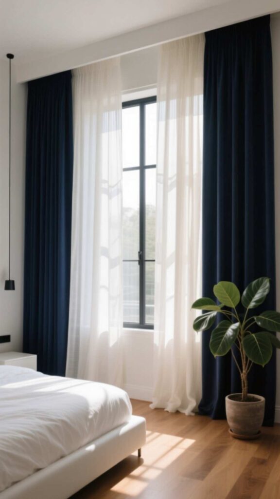 Double Layer Curtains