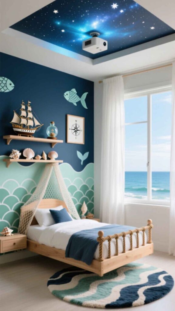 Ocean and Marine Boys Bedroom