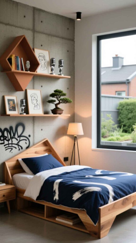 Artistic Creative Boys Bedroom