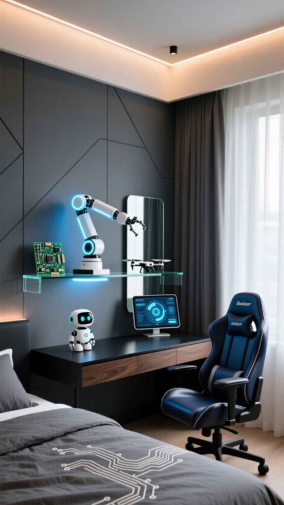 Robotics and Tech Bedroom