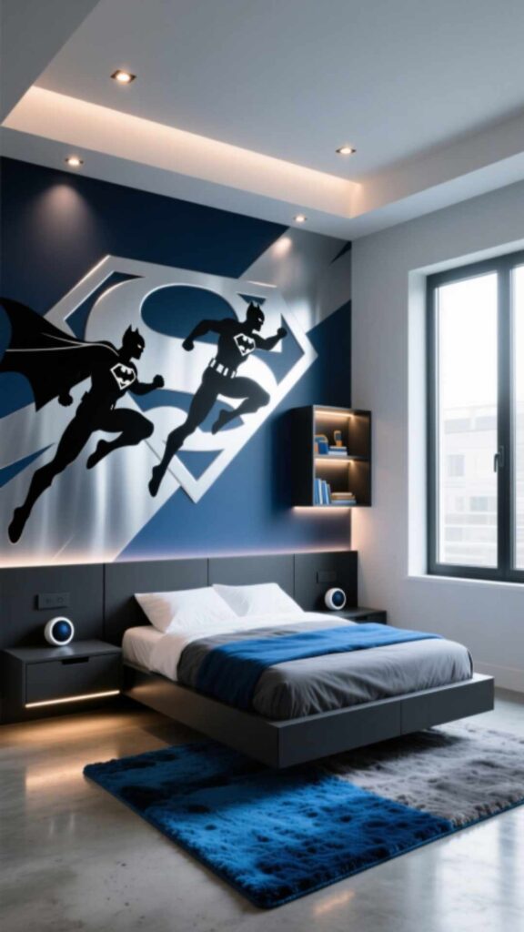 Superhero Boys Bedroom Ideas