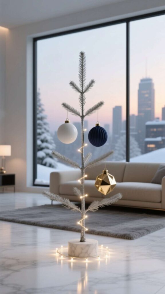 Add a Minimalist Christmas Tree