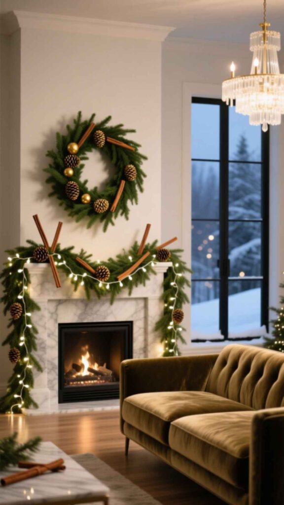 Add a Holiday Garlands Display