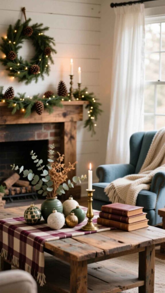 Add a Rustic Farmhouse Christmas Style