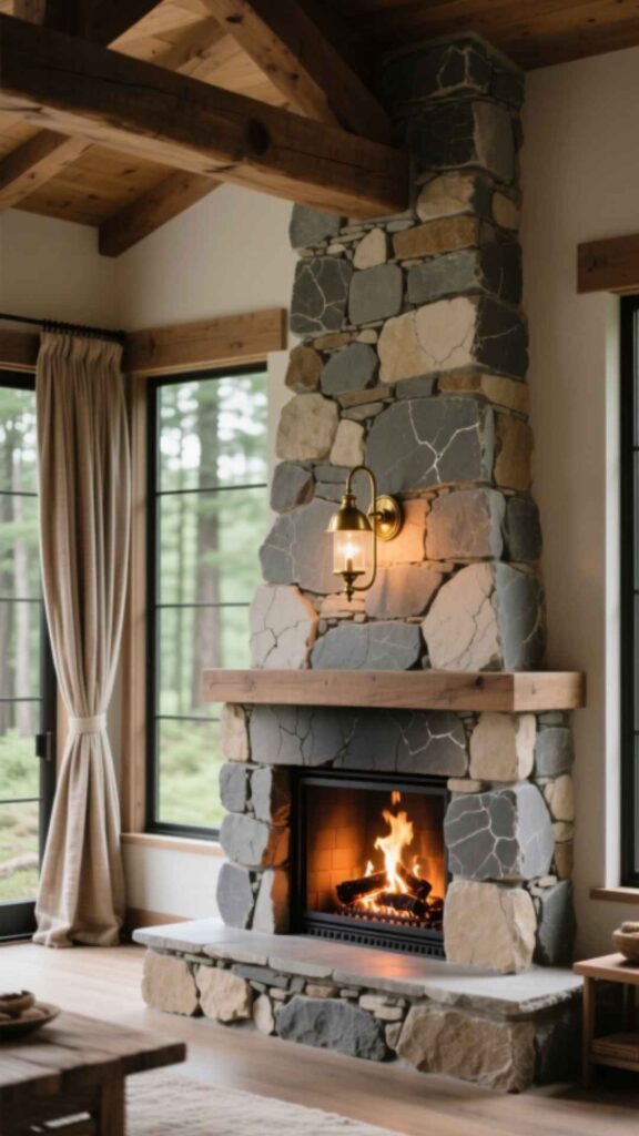 Rustic Stone Surround