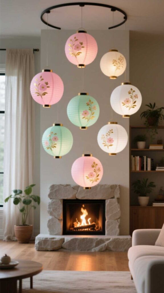Floating Lantern Display
