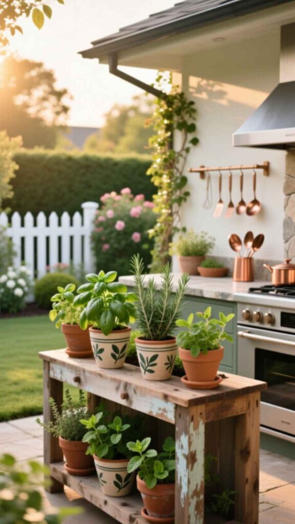Garden-Side Herb Kitchen