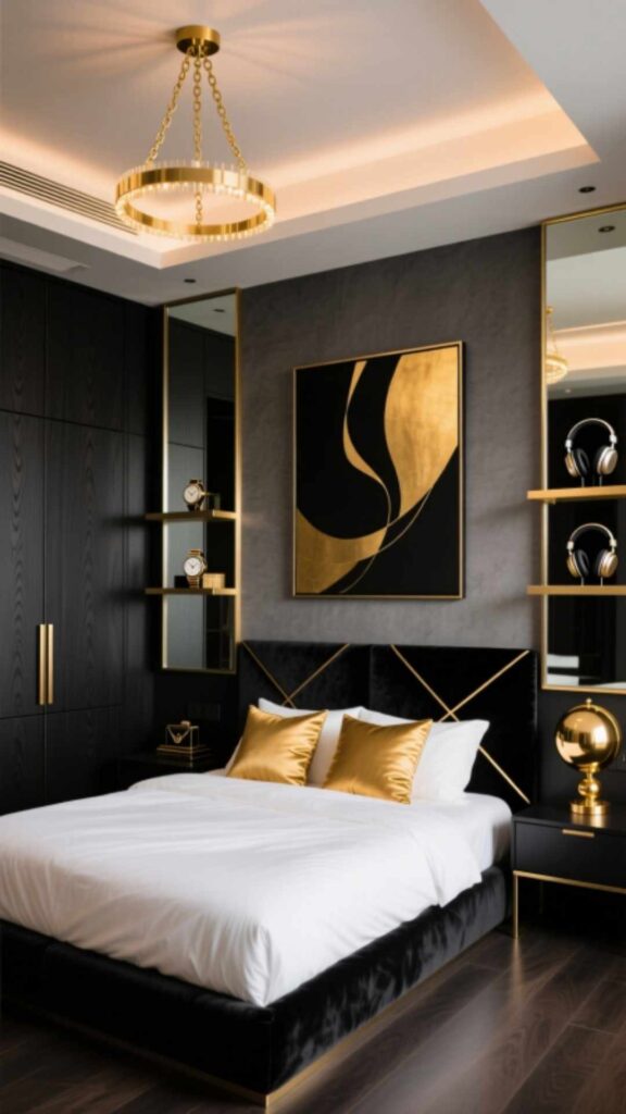 Black and Gold Luxury Theme