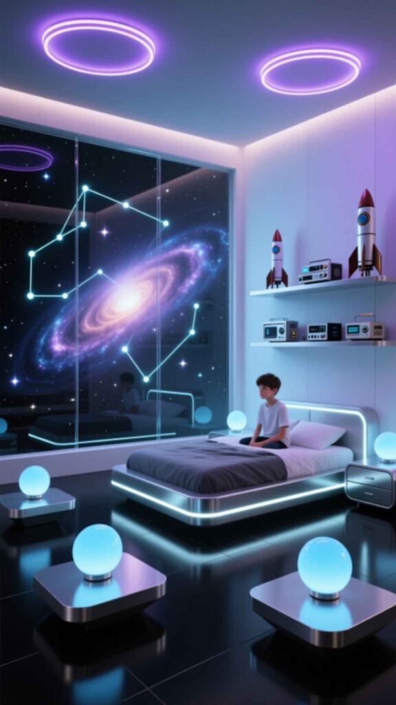 Futuristic Space Theme