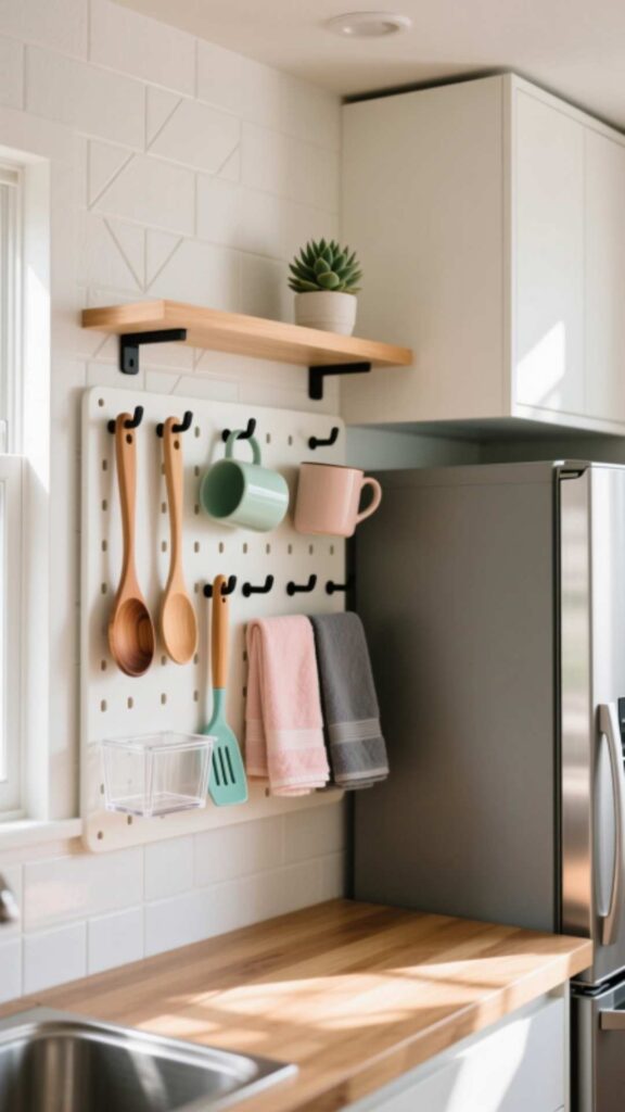 Pegboard Wall Organizer