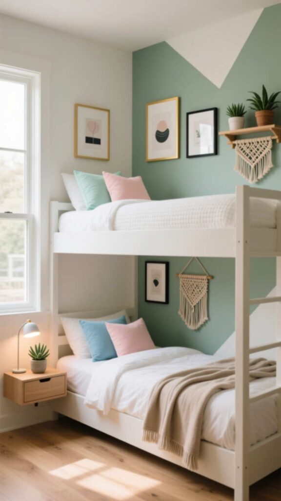 Twin Bedroom with Bunk Beds