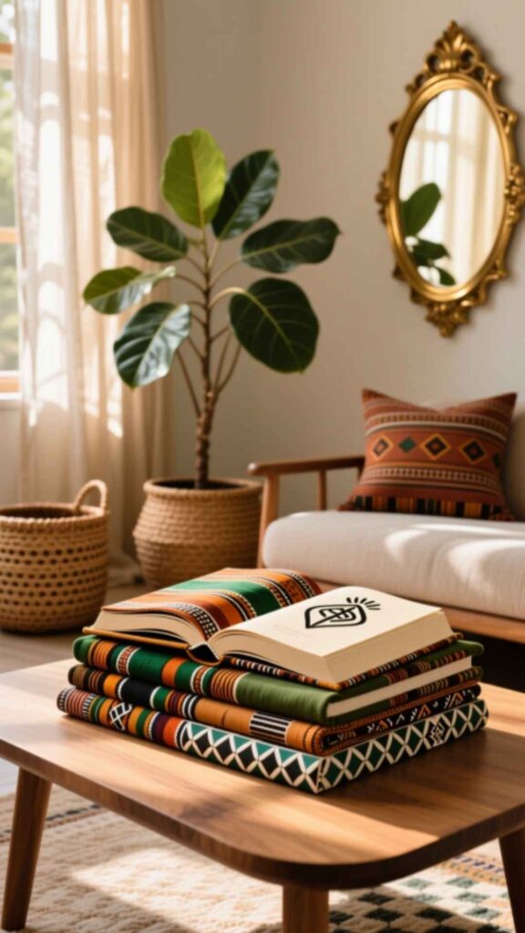 Layered Textiles with Cultural Prints