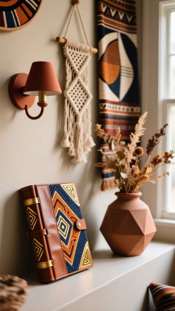 Neutral Walls with Bold Accents