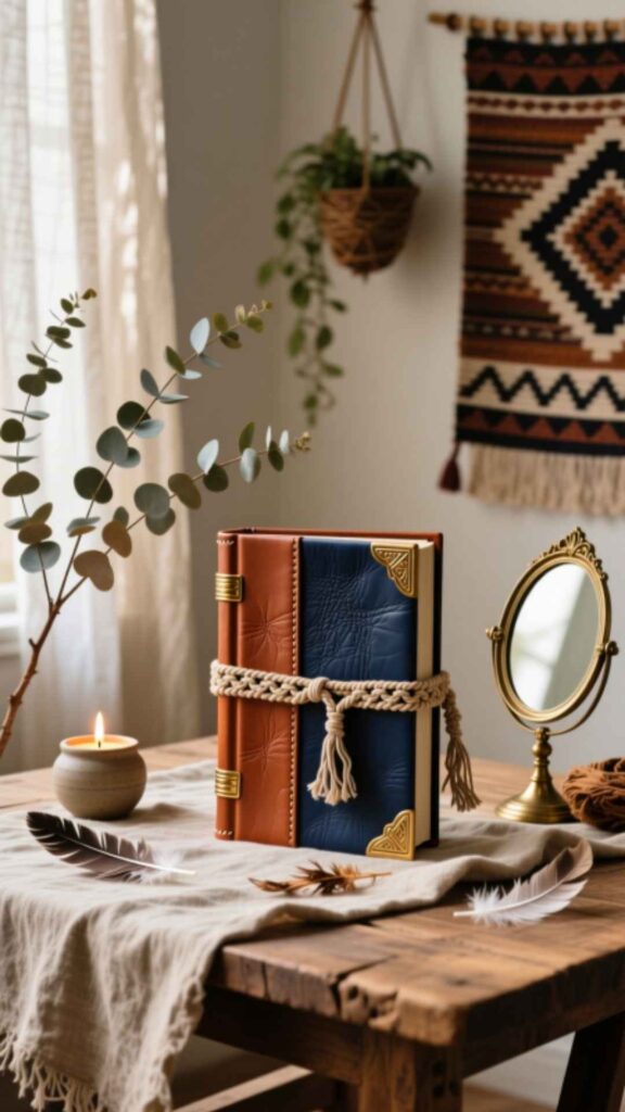 Leather and Faux Leather Accents