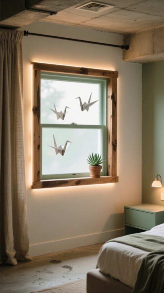 Create a Faux Window or Light Frame