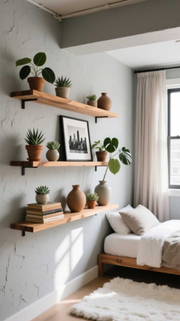 Use Wall Shelves for Decor