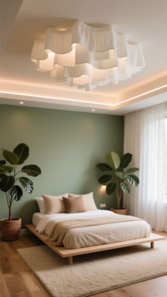 Add Soft Ceiling Decor