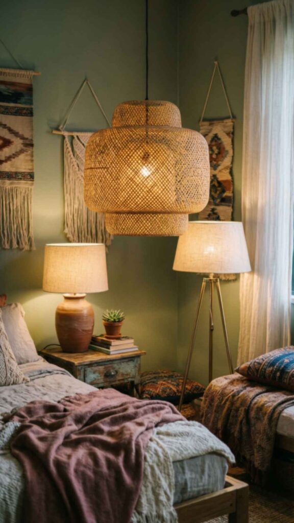 Boho Style Lamps for Relaxed Spaces