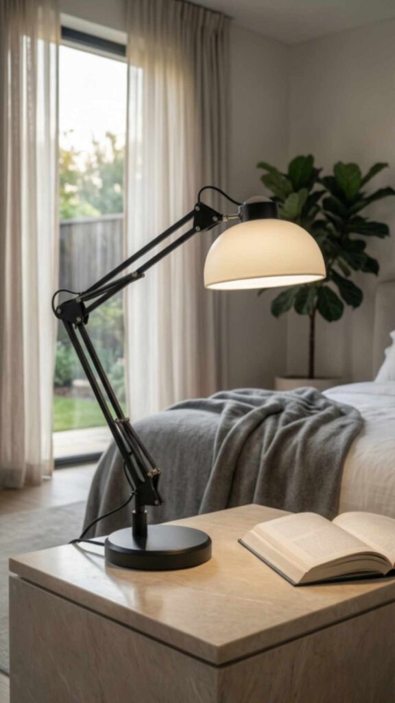 Adjustable Arm Lamps for Task Lighting