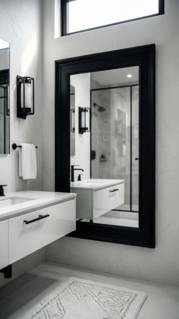 Black Framed Mirrors