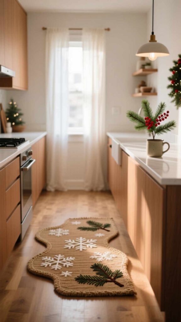 Add a Christmas Rug