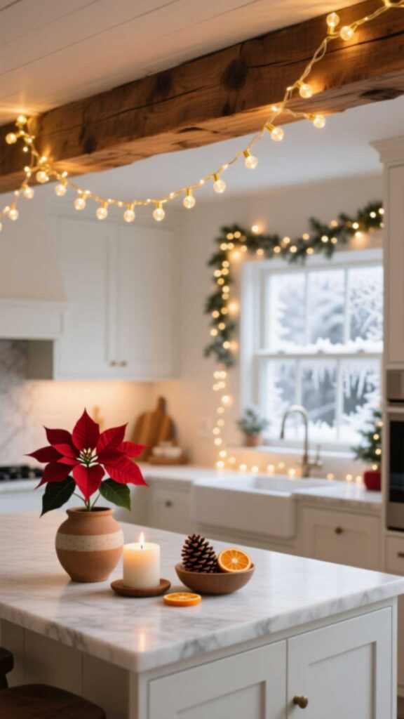 Decorate with Christmas Lights