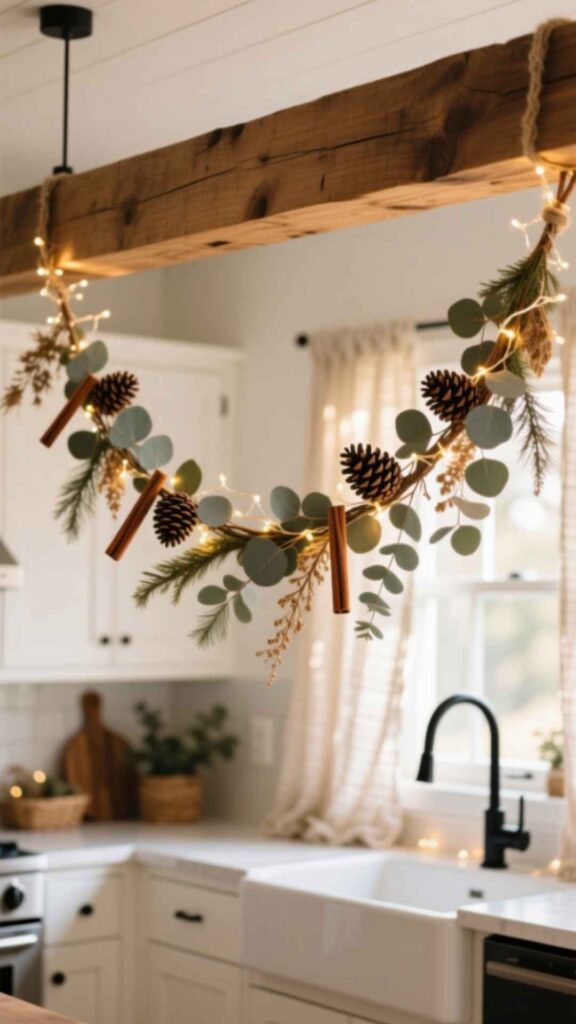 Add a Festive Kitchen Garland