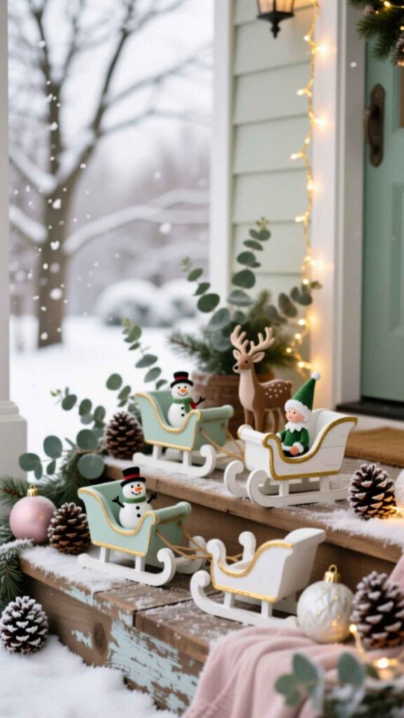 Mini Sleighs and Figurines