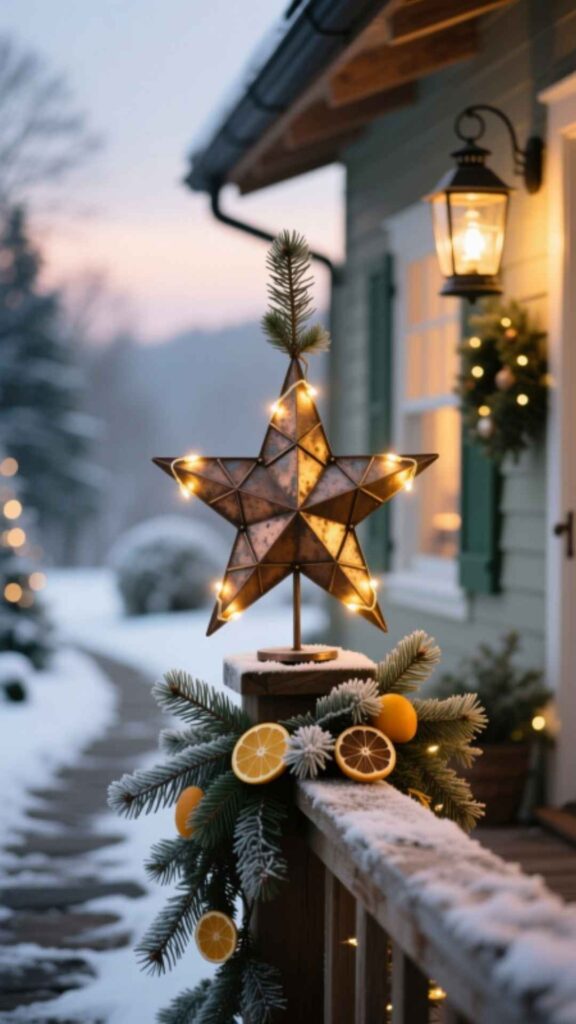 Outdoor Christmas Tree Topper