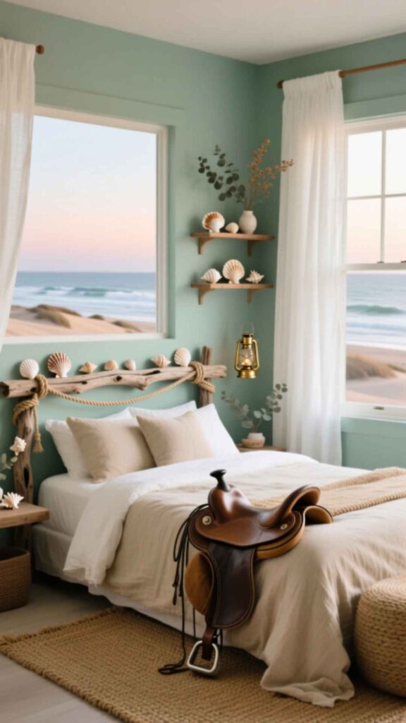 Driftwood and Shell Decor