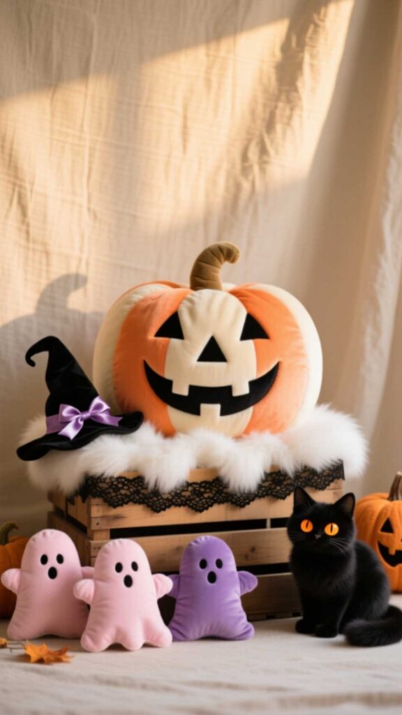 Plush Halloween Decor