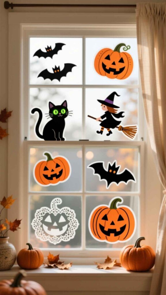 Halloween Window Clings