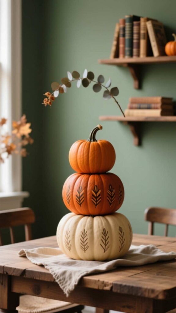 Pumpkin Stack Decor
