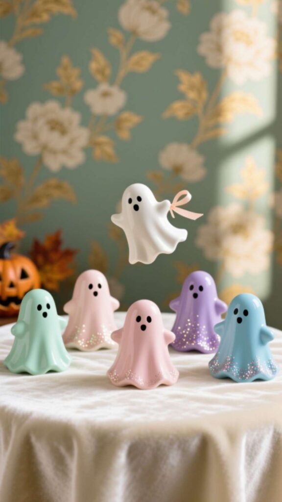 Cute Ghost Figurines