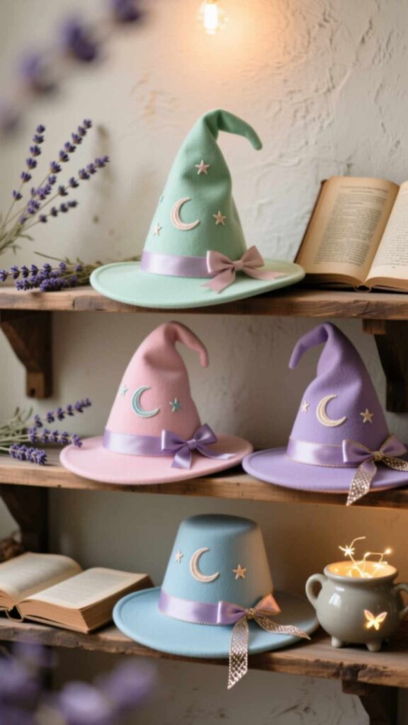 Cute Witch Hats Display