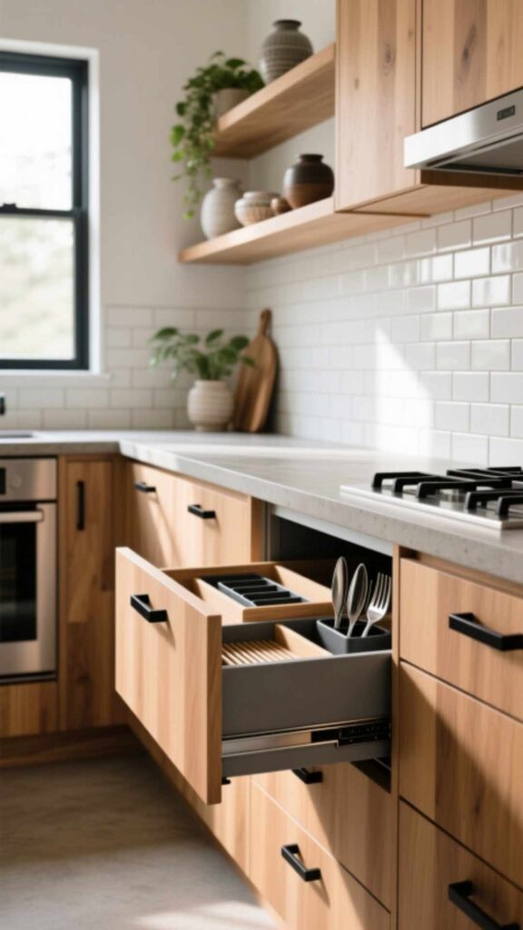 Hidden Storage Drawers