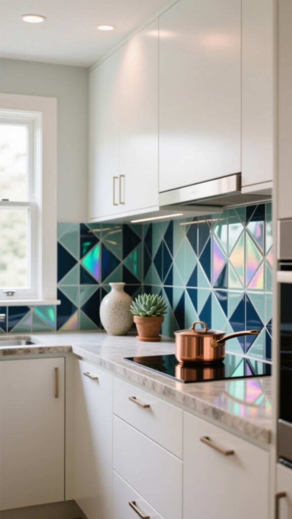 Glossy Backsplash Tiles