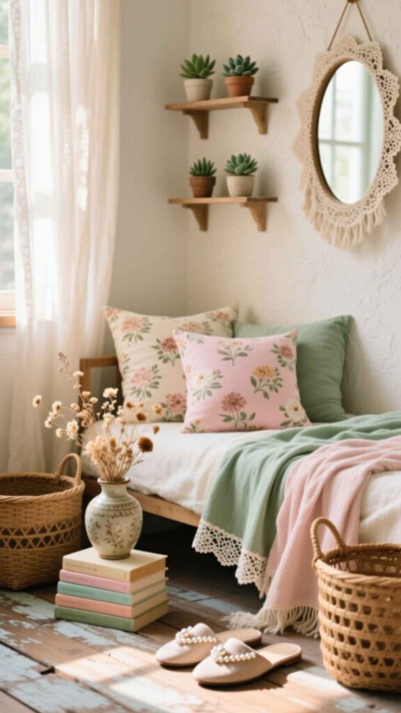 Soft Boho Girly Style