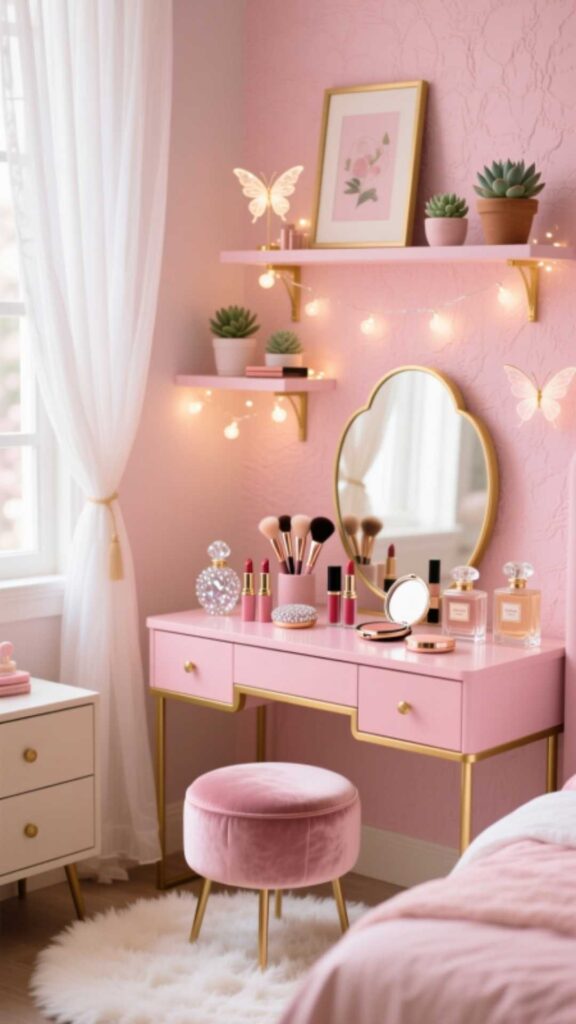 Makeup Vanity Corner