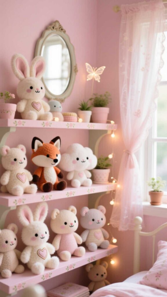 Cute Plush Toys Display