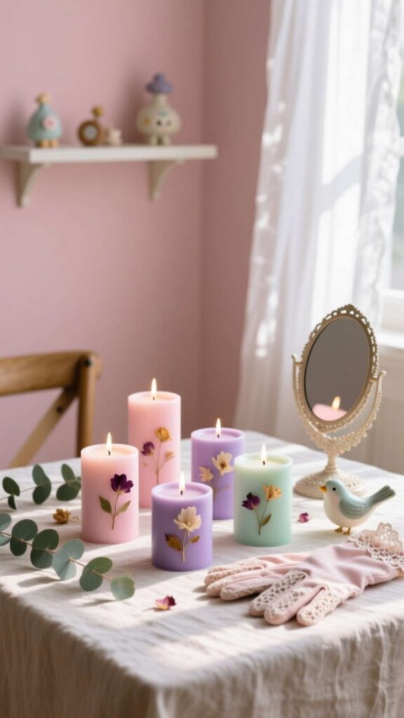 Floral Scented Candles